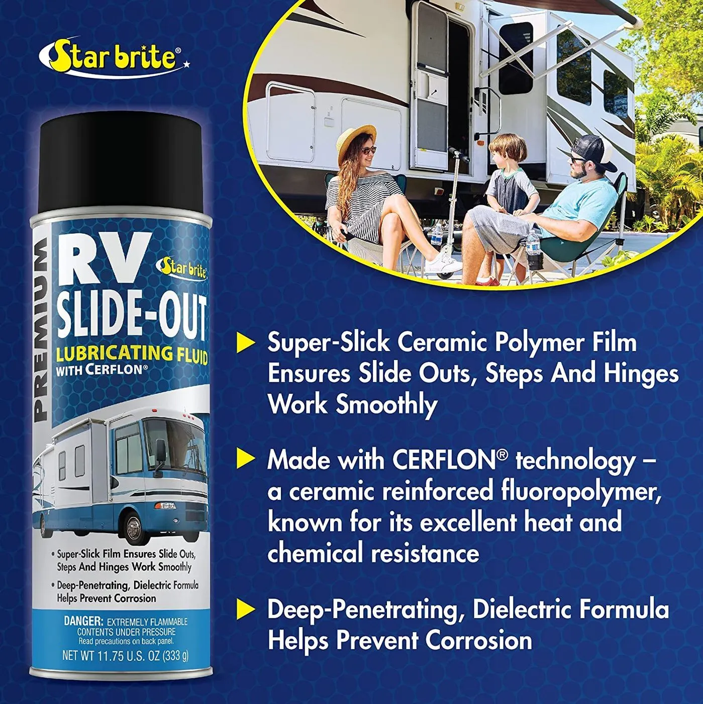 Premium RV Slide out Lube 12oz